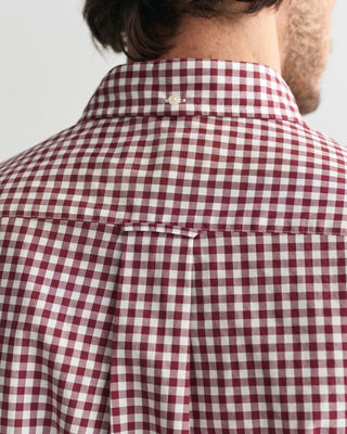 Gant Regular Fit Gingham Poplin Shirt