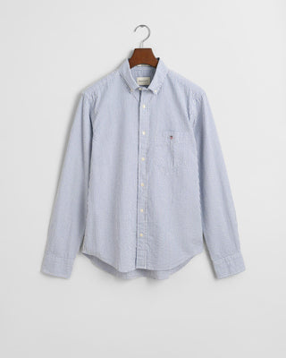 Gant Regular Fit Stripet Seersucker-Skjorte
