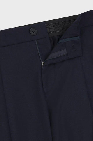 Boss P-Genius Slim Fit In-Stretch Flannel Trousers