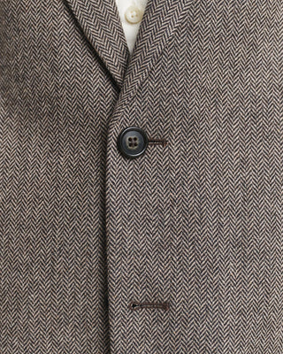 Gant Flannel Herringbone Suit Jacket