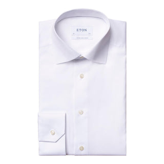 Eton Signature Twill Shirt Extra Long Sleeve - Contemporary