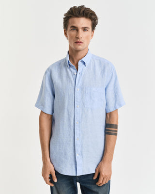 Gant Regular Fit Kortermet linskjorte