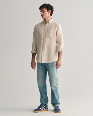 Gant Regular Fit Linen Shirt