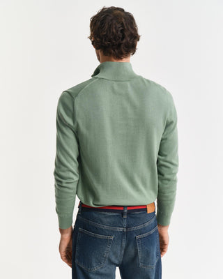 Gant Klassisk bomullsgenser med half-zip