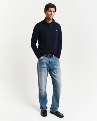 Gant Classic Cotton Half-Zip Sweater