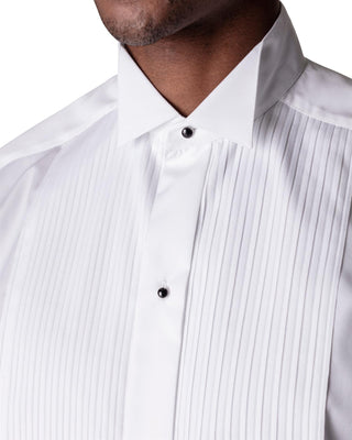 Eton Plissé Wing Collar Shirt