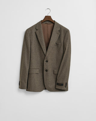 Gant Flannel Herringbone Suit Jacket
