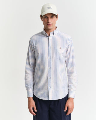 Gant Regular Fit Stripete Klassisk Oxford Skjorte