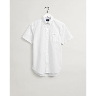Gant Regular Fit Short Sleeve Oxford Shirt