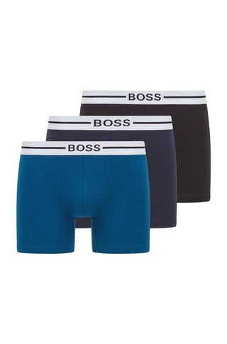 Hugo Boss Three-Pack of Logo Boxer Briefs