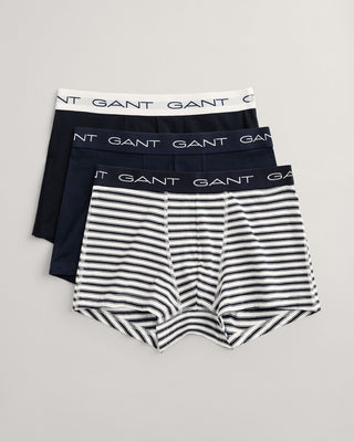 Gant 3-Pack Striped Trunks