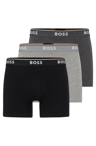 Boss 3-Pack Stretch-Cotton Boxer Briefs