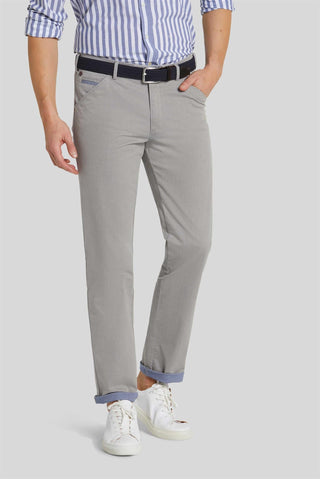 Meyer Two-Tone Super-Stretch Cotton Chinos
