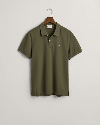 Gant Regular Fit Shield Piqué Polo Shirt
