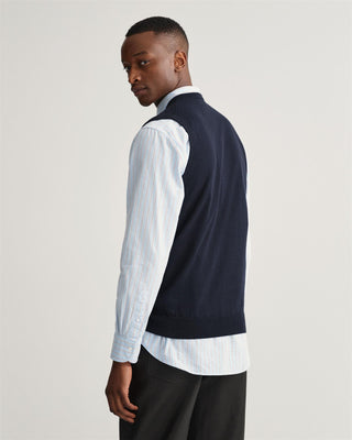 Gant Classic Cotton Sweater Vest