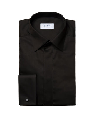 Eton Black Tuxedo Shirt - Slim